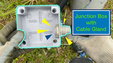 how to install an outlet in a junction box|electrical service splice box.